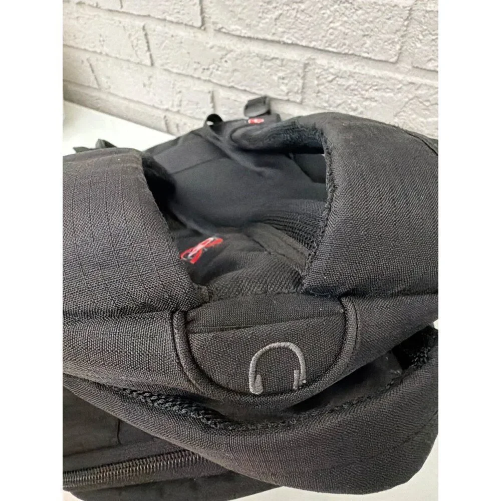 Swiss Gear Wenger- Synergy Black Laptop Backpack with Side Pockets